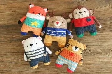 Crochet 5 in 1 Amigurumi Pattern