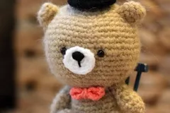 Cinnamon the Mini Bear Free Crochet Pattern