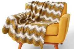 Foamy Waves Blanket Free Crochet Pattern