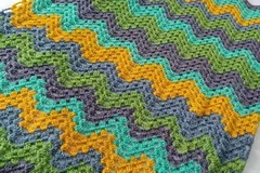 Granny Ripple Blanket Free Crochet Pattern