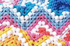 Blanket Spring Landscape Free Crochet Pattern