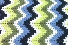 Ripple Granny Blanket Free Crochet Pattern