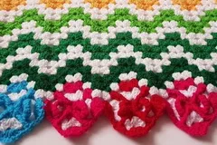 Crochet Blanket “Christmas Present”