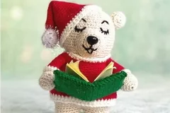 Singing Christmas bear