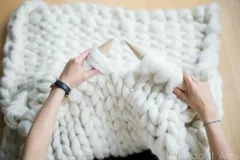 Extreme Knitted Blanket