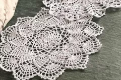 Moonpetals Doily Crochet Free Pattern