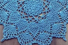 Moonpetals Doily Free Crochet Pattern