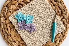 Simple Floral C2C Block Free Crochet Pattern