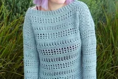 Stephanie Sweater Free Crochet Pattern