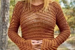 Aphrodite Pullover Free Crochet Pattern