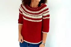 Holiday Sweater Free Crochet Pattern