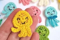 Jellyfish and Octopus  Free Crochet Pattern