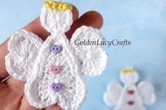 Heart Angel Free Crochet Pattern