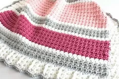 Essentials Baby Blanket Free Crochet Pattern