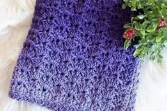 Purple Ombre Security Blanket