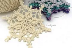 Winter Realm Snowflake Free Crochet Pattern