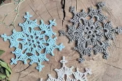 Winterland Snowflake Free Crochet Pattern