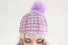 Bobble Stitch Beanie Free Pattern