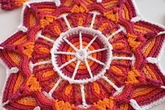 Graceful Abundance Mandala Free Crochet Pattern