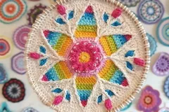 Fancy Nancy Mandala Free Crochet Pattern