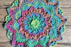 Flower Mandala Free Crochet Pattern