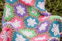 Snowflake Afghan for Lainey Free Crochet Pattern