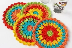 Zesty Coasters Free Crochet Pattern