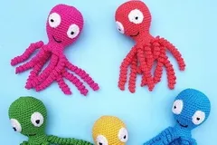 Octopus Comforter Free Crochet Pattern