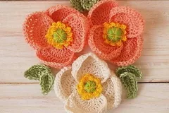 Poppy Flower Free Crochet Pattern