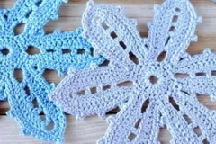 Irish Crochet Flower Free Crochet Pattern