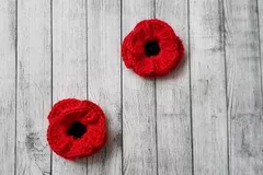 Poppy Flower Free Crochet Pattern