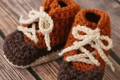 Duck Boots Free Crochet Pattern