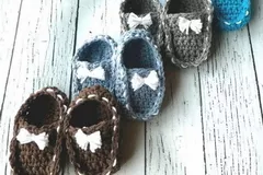 Baby Loafers Free Crochet Pattern