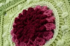 Cheerful Echinacea Square Free Crochet Pattern