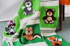 Forest Friends Baby Blanket