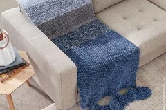 Blue Velvet Fade Blanket Free Knit Pattern