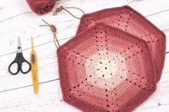 Retro Crochet Potholders - Mix