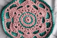 Trivet In Bloom Free Crochet Pattern