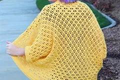 Erin Cocoon Shrug Free Crochet Pattern