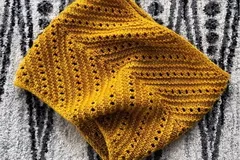 Colorful Cowls Free Knitting Pattern Warm Yellow