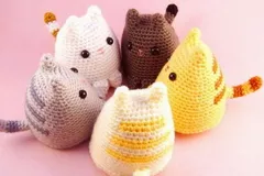 Dumpling Kitty Free Crochet Pattern