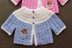 Baby Sweater Free Crochet Pattern