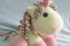 Lollipop, the unicorn Free Crochet Pattern