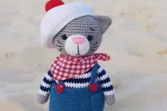 Jeremy the Amigurumi Cat Free Crochet Pattern