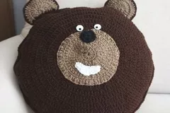 Theodore Bear Pillow Pal Free Crochet Pattern