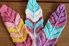 Crochet Feathers Free Pattern