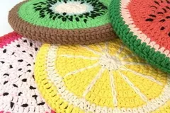 Fruity Potcoaster Free Crochet Pattern