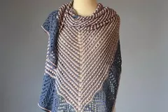 Sorbet Shawl Free Knitting Pattern