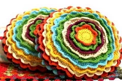 Blooming Flower Cushion(s) Free Crochet Pattern