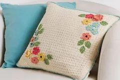 Bloom Pillow Free Crochet Pattern